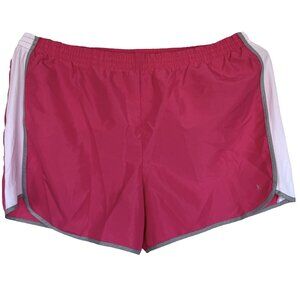 Danskin Now 4X PINK Women's Active Woven Running Shorts w/ Built-in Liner